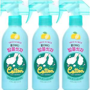 [기타]엘지 온더바디 발을 씻자 풋케어 샴푸 385ml X 3개