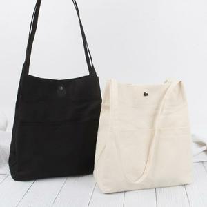 [라일리] Rly 코튼소재 베이직 디자인 이지백 대학생 직장인 에코백