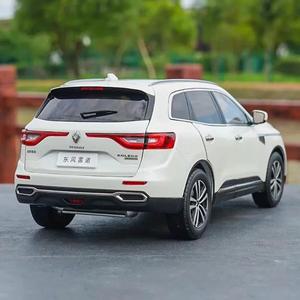 오리지널 다이캐스트 1:18 체중계 르노 콜레오스 SUV 시뮬레이션 합금 자동차 모델 선풍기 컬렉션 홈 장식