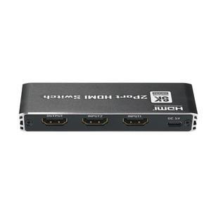 Coms HDMI 2:1 선택기 8K 60Hz 스위치 리모컨 OU142