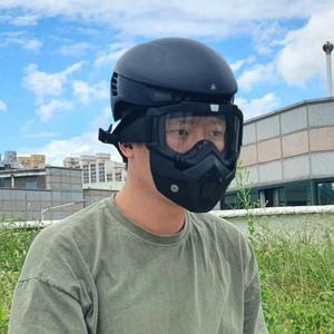 [MENO14Q6_53DU]투명 고글 방풍 아웃도어 바이크 분리형