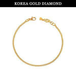 갤러리아 순금 팔찌 24K 여자 금팔찌 기본 체인 3.75g