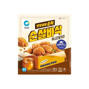 [장보기]청정원 순살바삭허니간장치킨 300g, 1개