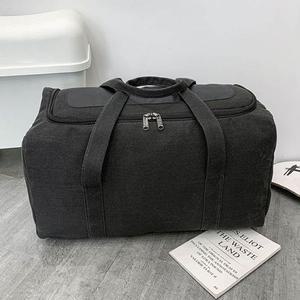 캔버스 빅사이즈 보스턴가방 남녀공용 넉넉한 수납