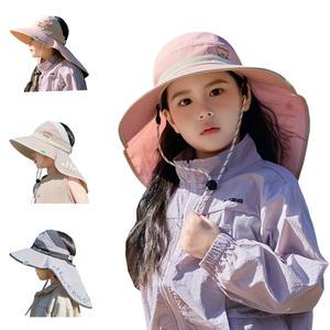 키즈트리 유아 아동 키즈 초등 학생 여아 남아 여름 버킷햇 플랩캡 캠핑 모자 MZ-125