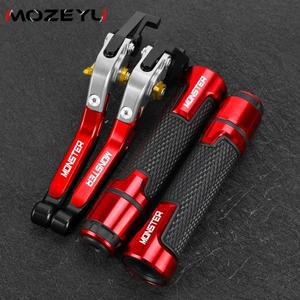 DUCATI MONSTER 950 Monster 937 2021 브레이크 클러치 레버 핸들 바 그립 용 오토바이 액세서리