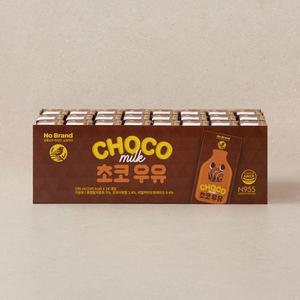 [노브랜드] 멸균초코우유190ml*24