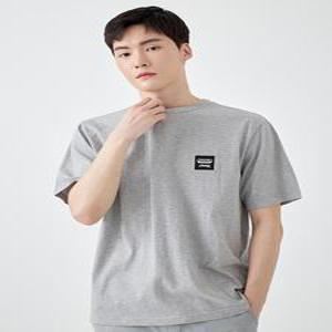 JEEP 그릴와펜 반팔티셔츠 JN2TSU599-M/그레이