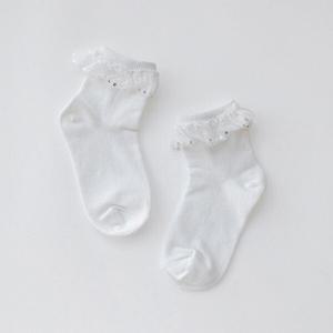 KR.레일리 스팽글 레이스 양말 JXSSO02