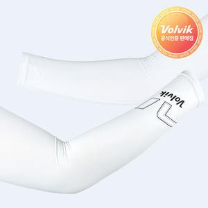 볼빅 2025 남성용 자외선차단 쿨링효과 팔토시 아쿠아 냉감 쿨토시 (화이트)