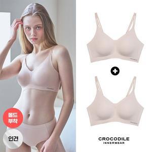 [크로커다일] 라이크라 인견쉘론 몰드부착 더블스트랩 감탄브라 2종 CDWBR5N32_2