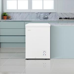 2025 New 누비아 다용도 냉동고 NF-C100W 100L 미니 가정용 소형 업소용 다목적 대용량 8단계 온도조절