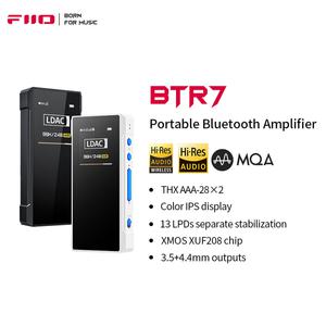 FiiO BTR7 MQA USB DAC DSD256 QCC5124 헤드폰 블루투스 5.1 앰프 더블 THX AAA-28 3.5mm 4.4mm 출력