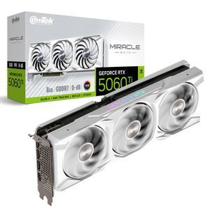 HIT 이엠텍 지포스 RTX 5060 Ti MIRACLE WHITE D7 8GB /정품/안심포장