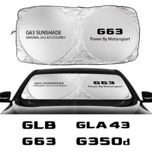 메르세데스 G63 G350d G500 GLA GLB GLC GLE GLK GLS ML 자동차 액세서리 용 앞 유리 차양 커버