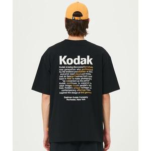 코닥 KODAK 케이 에어로쿨 반팔티셔츠 BLACK