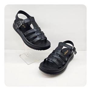 [탠디]미셸by탠디 여성 4cm 굽 쿠션스트랩 샌들 X25038-BK
