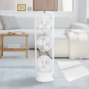 2025 New 누비아 풀바디 써큘레이터 NCF-AC3F 3구 팬헤드 수면모드 리모컨 원룸 자취 선풍기 서큘레이터