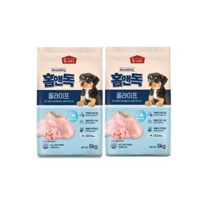 채움하우스 대한사료 홈앤독 전연령 5kg x 2개 639735