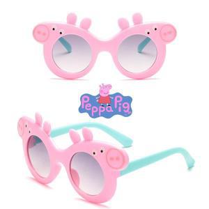 어린이를위한 Peppa Pig 선글라스 만화 그림 George Uv Protection Sun Glasses 사진 소품 선물