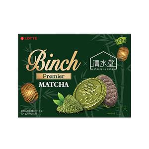 롯데 빈츠 말차 204g 청수당 시리즈 녹차맛