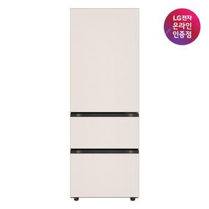 LG 디오스 오브제컬렉션 김치톡톡 Fit & Max 3도어 324L Z334GGG122S