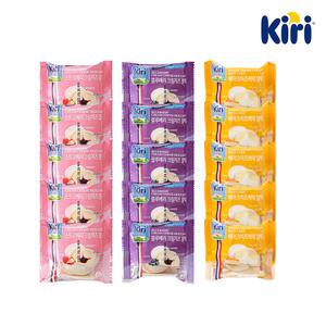 끼리 크림치즈 찰떡 3종 15개 (스트로베리5 + 블루베리5 + 베이크치즈5)