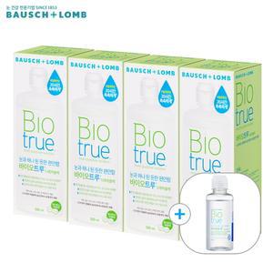 리뉴 바이오트루 500ml x4개 + 여행용 렌즈세척액