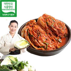 식품명인 유정임의 프리미엄 포기김치 10kg