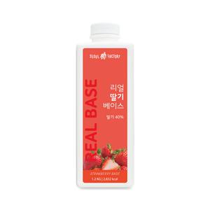 서울팩토리 리얼 딸기 베이스 1.2kg 1박스 8개