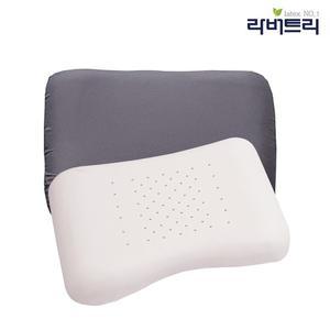 천연라텍스 기능성베개 + 겉커버포함 땅콩형