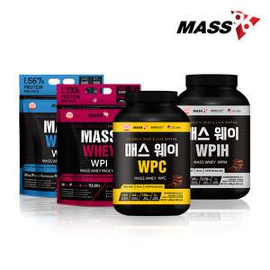 매스96 매스웨이 WPI/WPH/WPC 2KG 단백질보충제 포대유청 프로틴