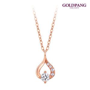 [골드팡]18k 일루션 1부 다이아몬드 펜던트