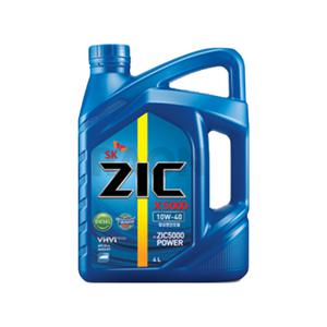 ZIC 지크 X5000 10W40 4L 디젤 합성 엔진오일