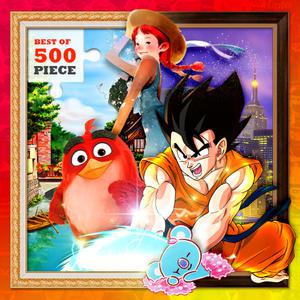 (퍼즐사랑) 500조각 직소 퍼즐 모음전 액자 유액 500피스 오백피스 38x52 38*52