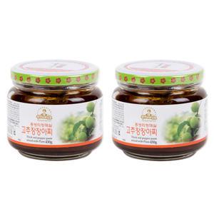 홍쌍리 청매실농원 고추장장아찌430g x 2개