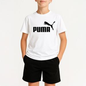 [푸마] PUMA 에센셜 로고 여성 반팔티 화이트 587029-02