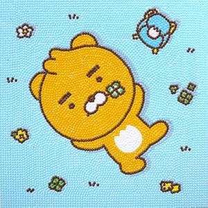 [하비스]DIY 보석십자수 카카오프렌즈 파크 라이언 25x25