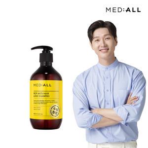 메디올 탈모완화 우디허발 샴푸 480ml 1개