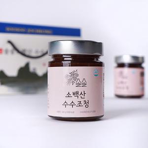 솔솔 소백산 수수조청 세트 280gx3개(총 840g)