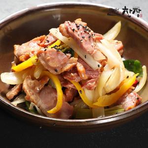 [반찬가게 찬장]훈제오리야채볶음 신선한 재료 당일제조 발송 맛있는 집밥같은 수제 반찬 배달