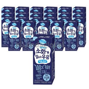 덴마크 소화가 잘되는 락토프리 우유 180mL x 24개