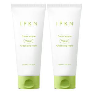 입큰 그린 애플 비건 클렌징폼 150ml 1+1 / 비건인증+초밀착세정+저자극 약산성