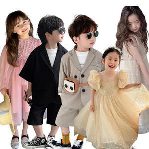 여아 남아 아동 키즈 주니어 유아 화동 콩쿨 생일 연주회 파티 촬영룩 정장 드레스