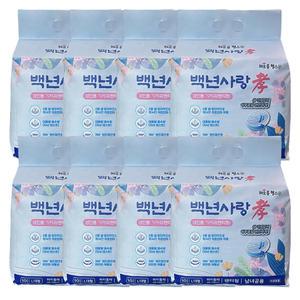 해오름 백년사랑 효 성인용기저귀 팬티형 대형 특대형 10매x12팩 (120매) 요실금팬티 언더웨어