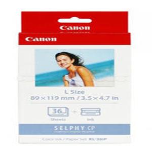 캐논 정품 KL-36IP 인화지 2팩 (72매/CP1500 1300전용)