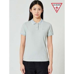 [하프클럽/게스]커플 쿨링 고축사 반팔 카라티 여 OO2KE470