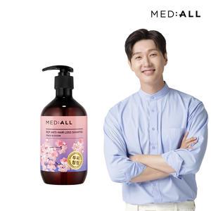 메디올 탈모완화 피치블라썸 샴푸 480ml 1개