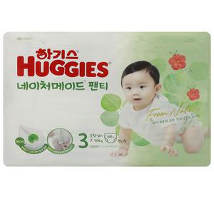 하기스 2024 네이처메이드팬티 중형 3단계 남아 64매x1팩