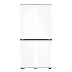 [삼성] 비스포크 냉장고 4도어 869L 새틴화이트 RF85DB91F1W6